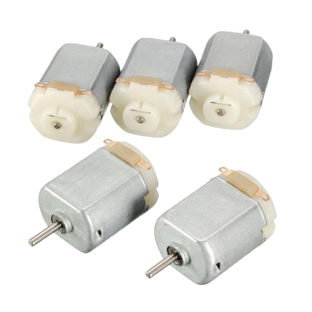 5 Chiếc DC 3V Mô Men Từ Mini Xe Máy Điện cho TỰ LÀM Đồ Chơi Ô Tô Trẻ Em