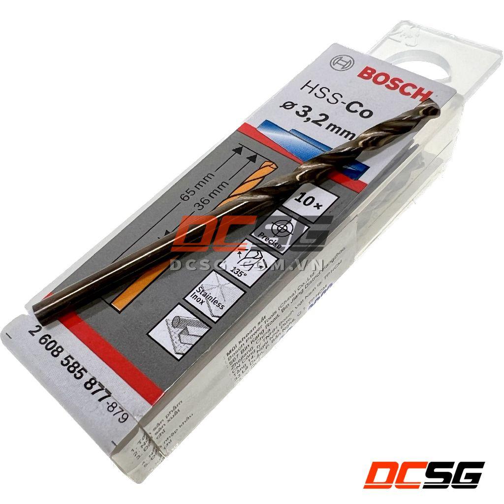 Mũi khoan thép, Inox HSS-Co 1.0-6.0mm Bosch \ DCSG