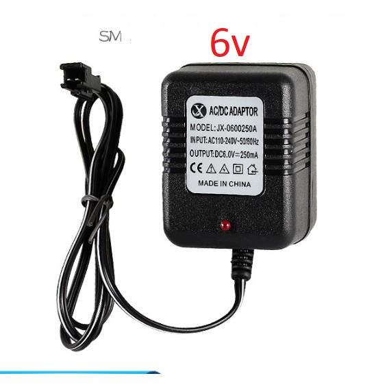 Sạc adapter 6v 250ma sạc đồ chơi điều khiển giá si