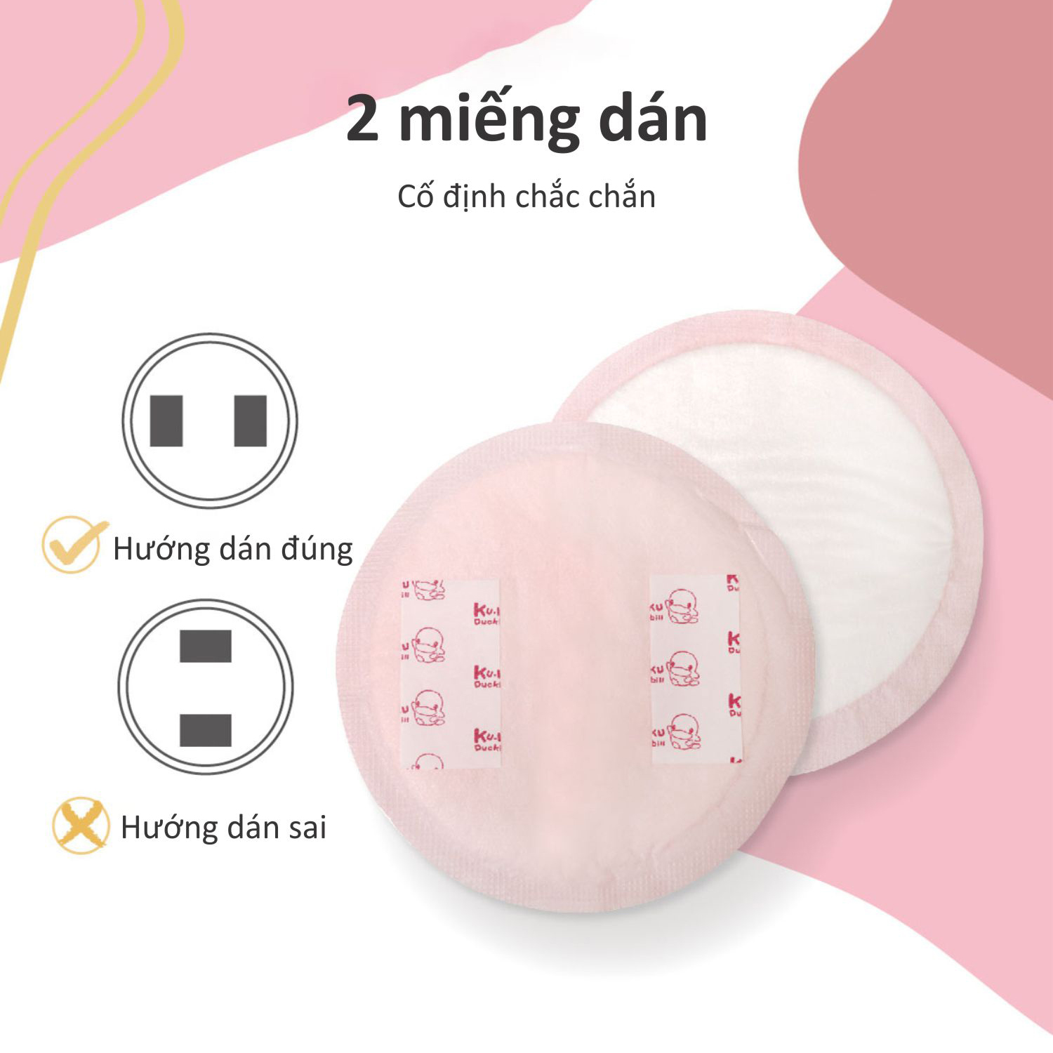 Miếng Lót Thấm Sữa 36 Cái/Hộp KuKu Duckbill
