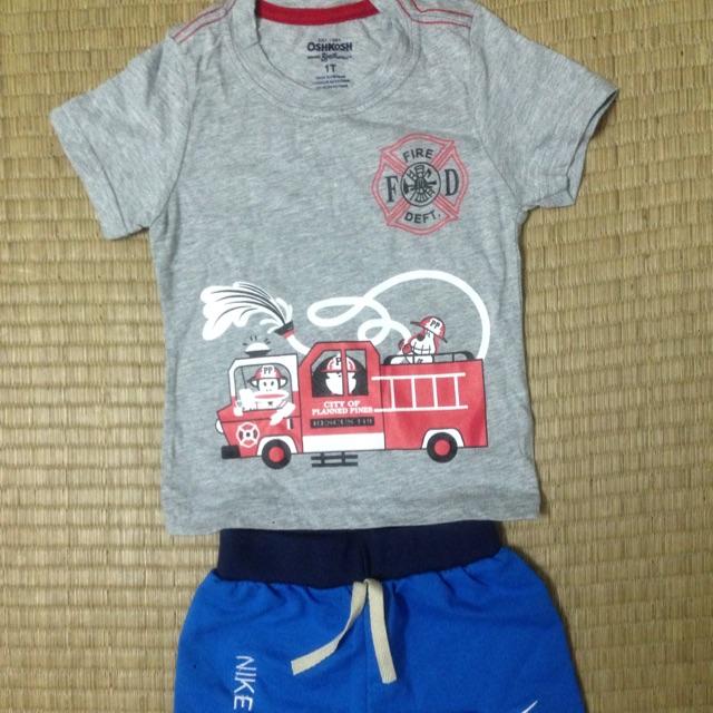 (Đồng giá 20k) Áo xe cứu hỏa hoặc quần carter bé trai 1y
