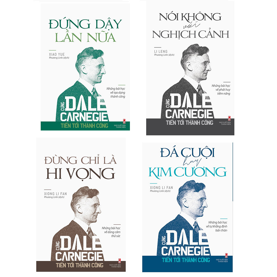 Bộ Sách Cùng Dale Carnegie Tiến Tới Thành Công (Bộ 4 Cuốn)