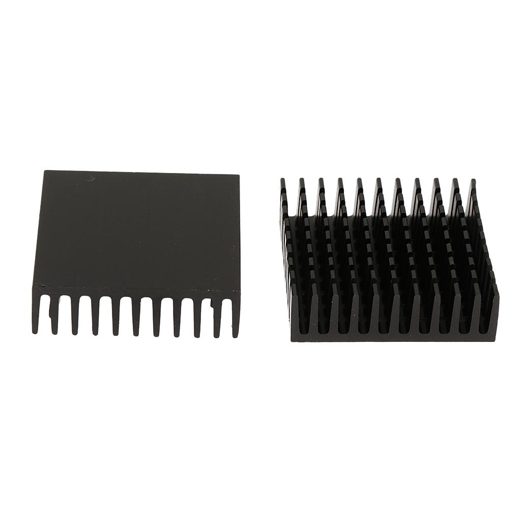 20 Pieces of Aluminum Heatsink Cooling Fin Radiator 35*10*35mm for IC Led Chip 5W-10W