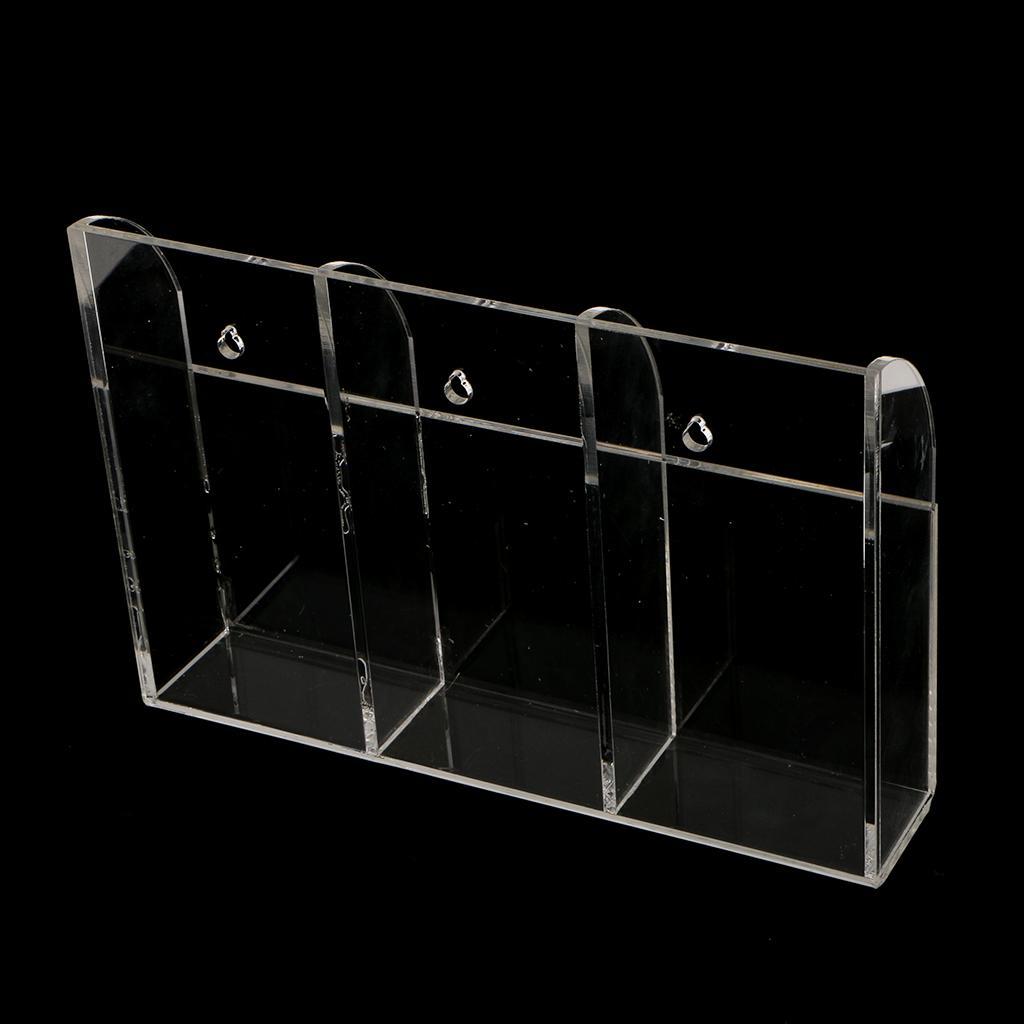 3 Grids Remote Control TV DVD Mobile Phone Caddy Holder Storage Organiser