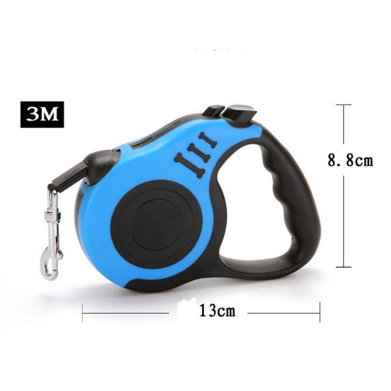Dây dắt tự động cho chó mèo 3m