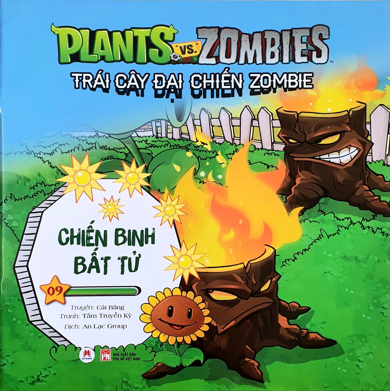 Trái Cây Đại Chiến Zombie - Vũ khí bí mật (Tập 9): Chiến binh bất tử (Tái Bản)