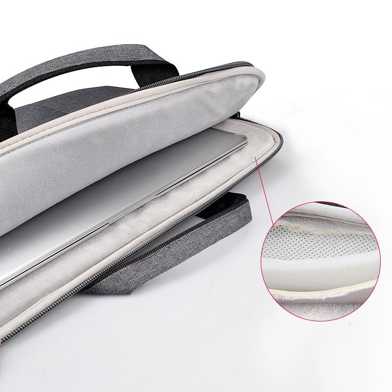 Laptop Túi 13/14/15 Inch Túi Xách Nhiều Túi Laptop Máy Tính Túi Xách Dành Cho Macbook Air pro Cặp