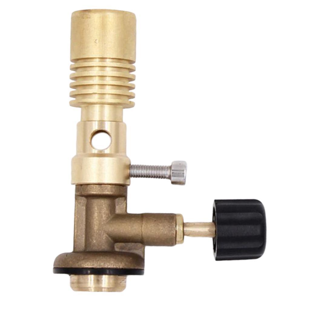 Portable Brass Propane Gas  Burner for Camping  Lab