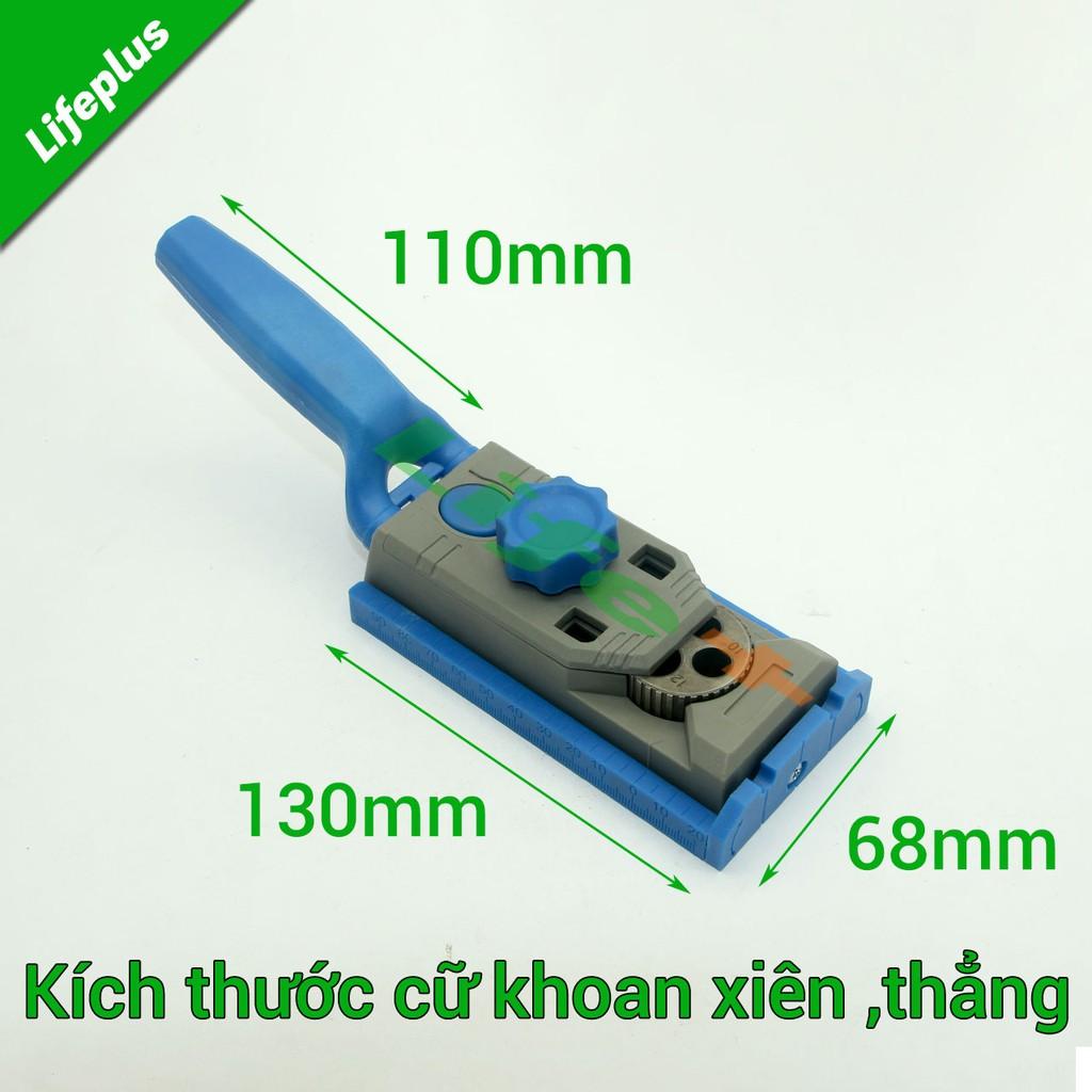 Bộ cữ khoan xiên và khoan thẳng 25 chi tiết chuyên làm nội thất tấm DIY