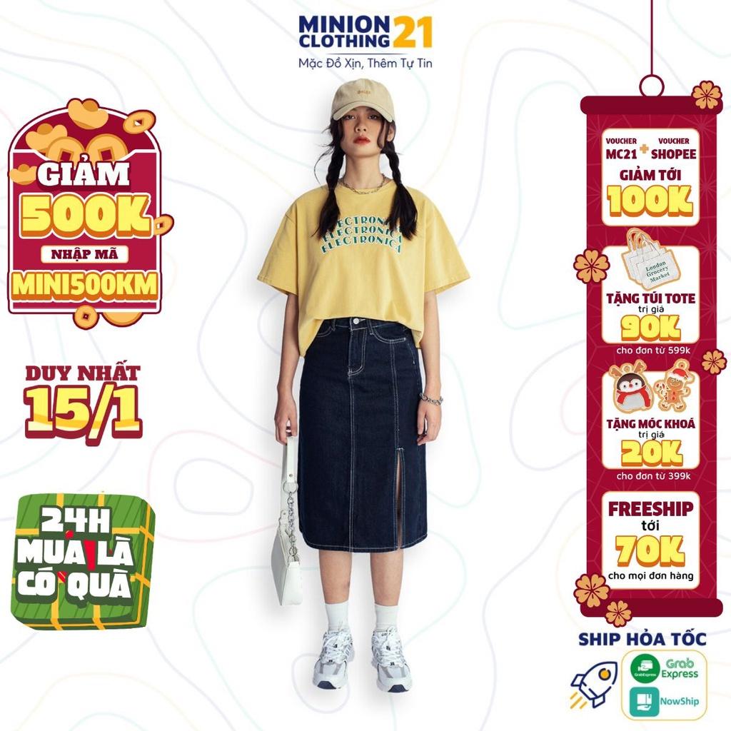 Áo thun tay lỡ MINION CLOTHING phông Unisex nam nữ tee oversize form rộng pull Ulzzang Streetwear Hàn Quốc vải mềm A3001