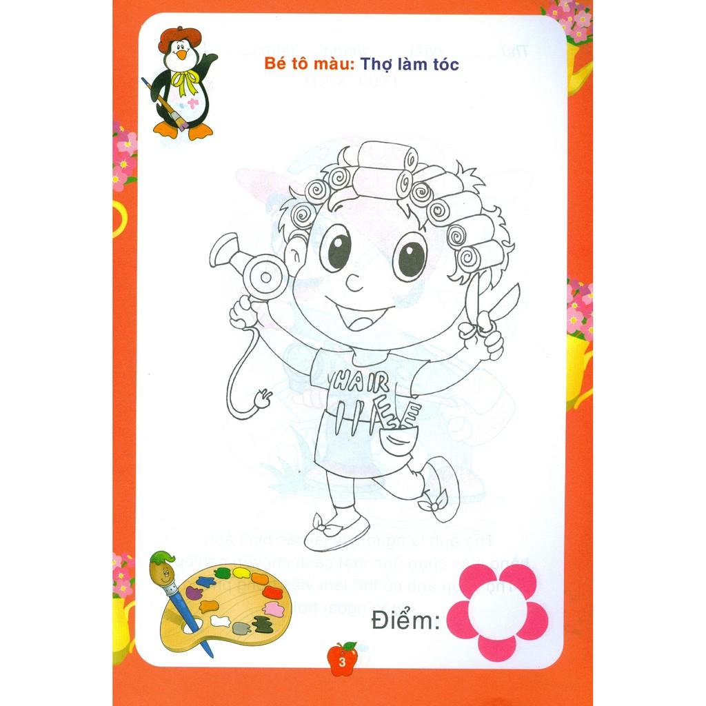 Bé Tô Màu & Làm Quen Với Môi Trường - Nghề Nghiệp - Bản Quyền