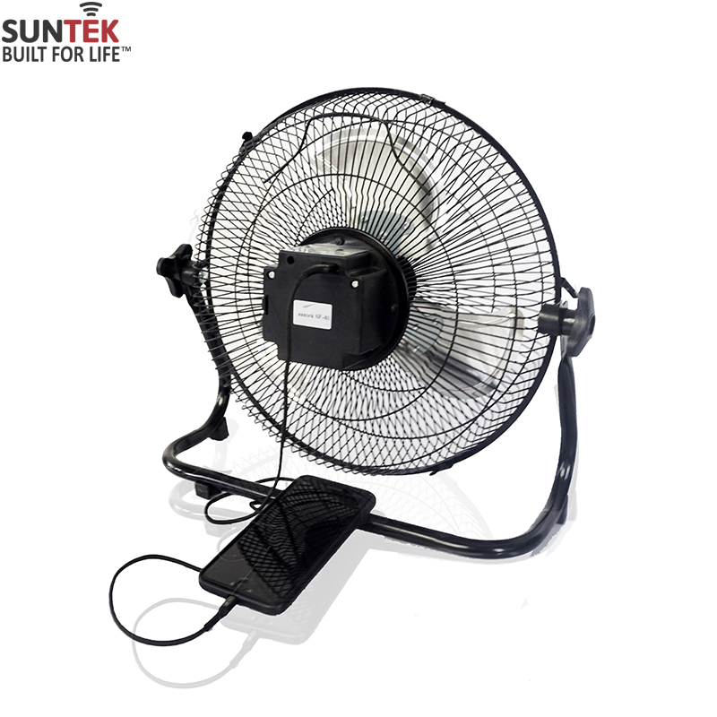 Quạt Tích Điện 2 trong 1 SUNTEK SF-01 Sạc Bằng Năng Lượng Mặt Trời kiêm Pin Dự Phòng - Hàng Chính Hãng - Bảo hành 2 năm