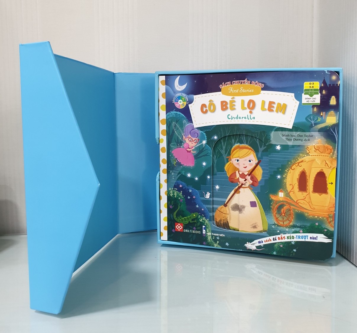 SÁCH TƯƠNG TÁC CHUYỂN ĐỘNG - THẾ GIỚI CỔ TÍCH