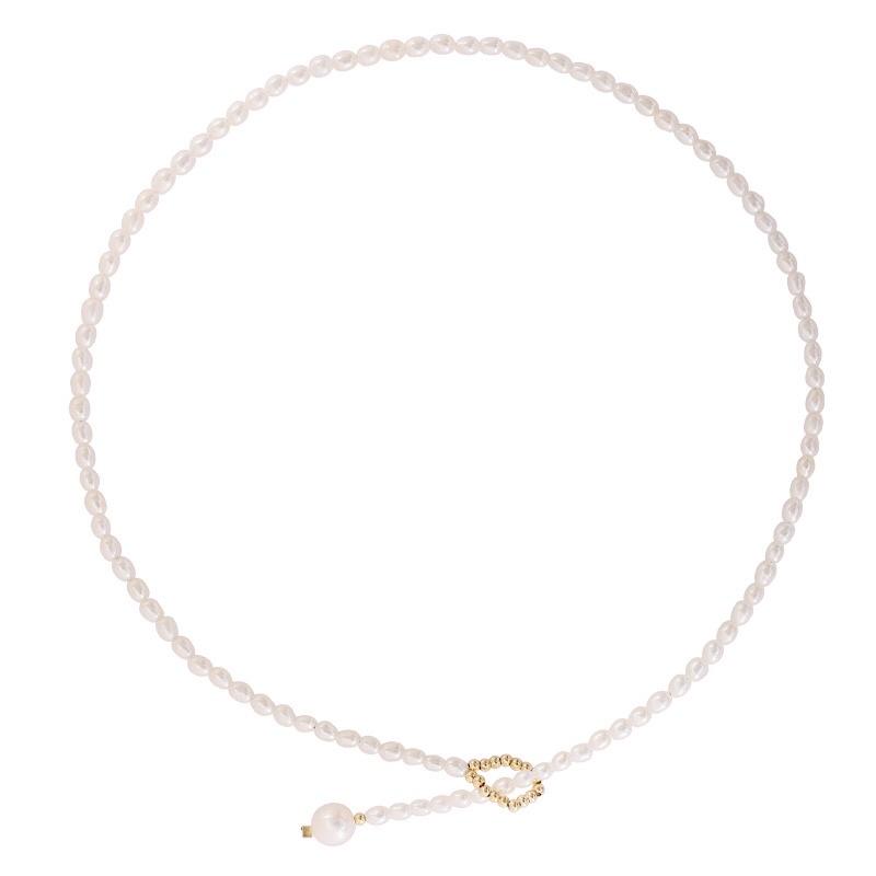 Dây Chuyền Hạt Gạo 4 Ly Dễ Thương - Trường Thịnh Ngọc Trai