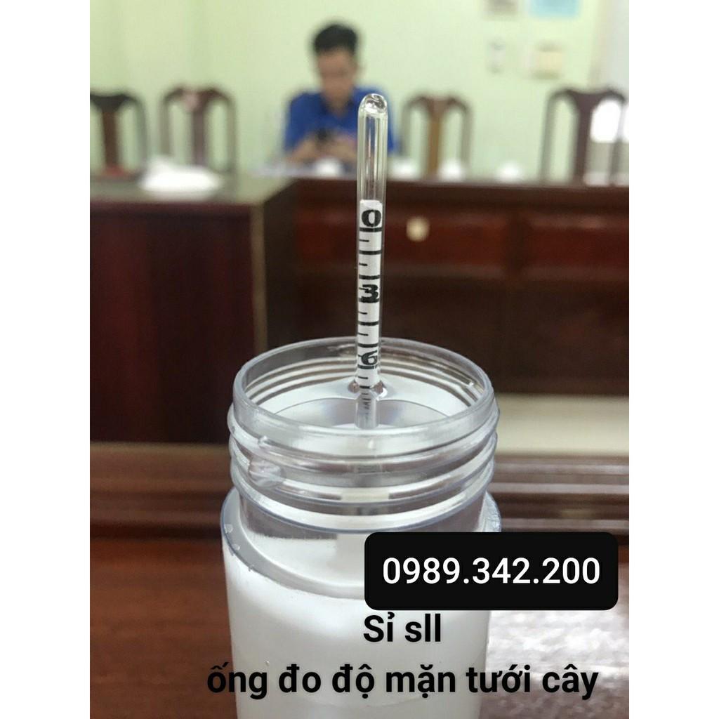 Ống đo độ mặn tưới cây/Cây đo độ nhiễm mặn của nước 0-12 phần ngàn