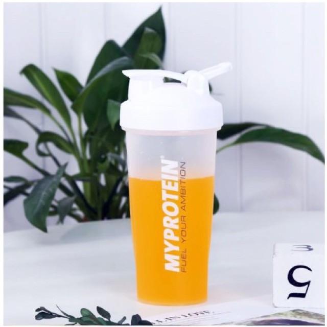 Bình nước thể thao, tập gym, chạy bộ dung tích 600ml size 9,5 x 22cm