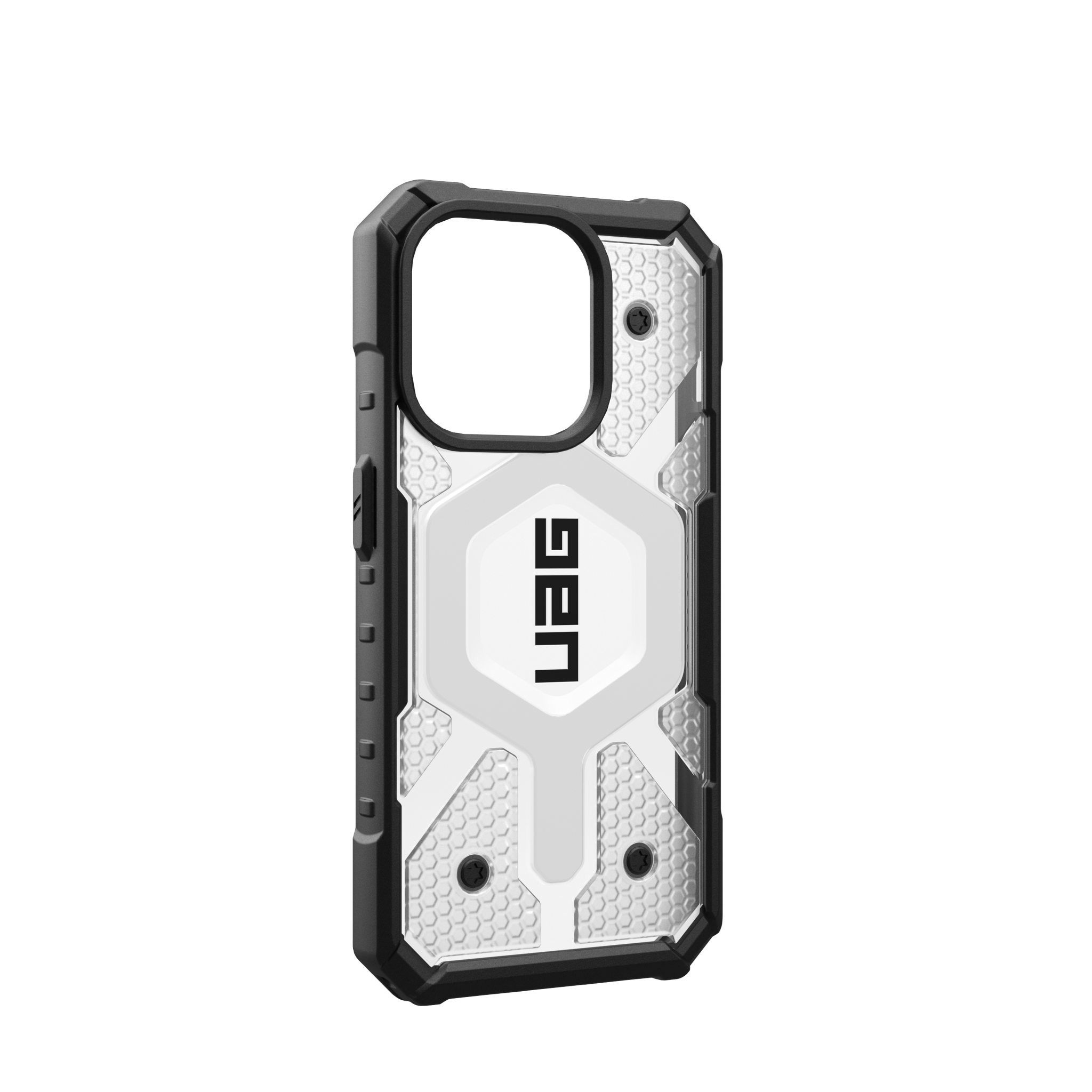 Ốp Lưng Chống Sốc UAG Pathfinder Clear Hỗ Trợ Sạc Magsafe Cho iPhone 15 Pro Hàng chính hãng