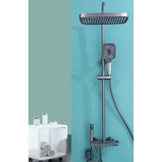 Cây Sen Tắm Đứng Nhiều chế độ nước Nano Silver - Phong cách Châu Âu ️ FREESHIP ️