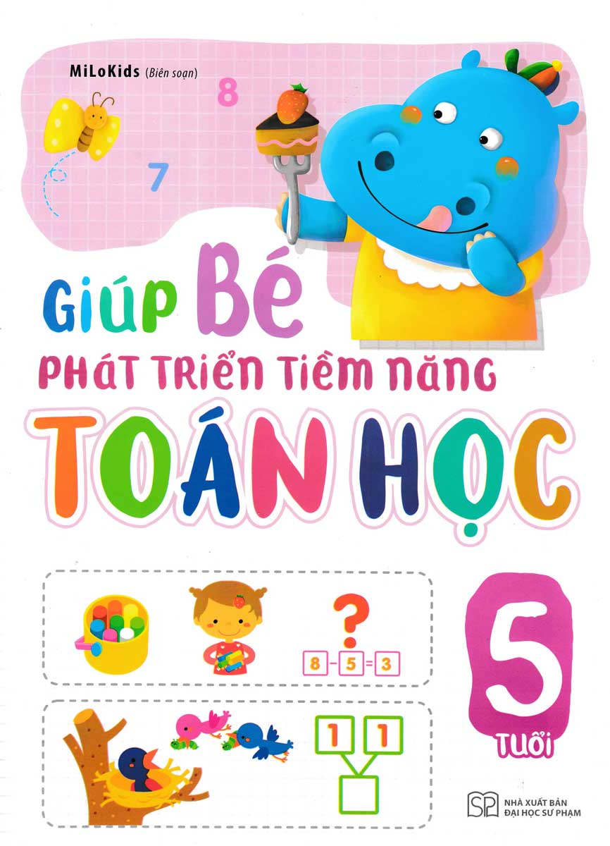 Combo Giúp Bé Phát Triển Tiềm Năng Toán Học 3 - 6 Tuổi (Bộ 4 Cuốn) - ML
