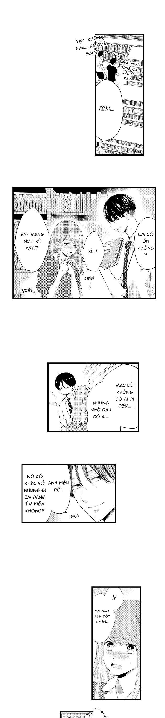 bí mật hẹn hò với chàng thủ thư (full) chapter 4 8