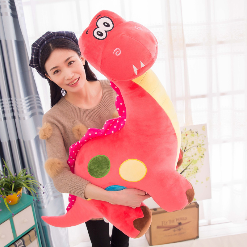 Gấu bông khủng long mặt ngố mẫu mới siêu dễ thương cho bé (25cm---&gt;55cm) vải nhung mềm mịn hàng cao cấp, an toàn cho trẻ