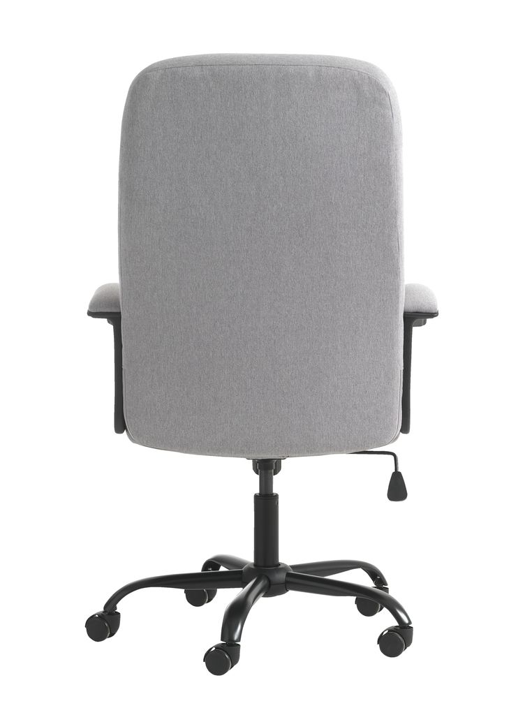 Ghế làm việc | JYSK Skodsborg | vải polyester | xám | R66xS68xC113/123cm