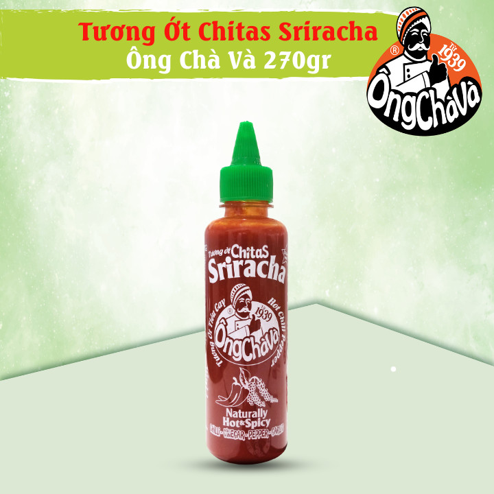 Tương Ớt Chitas Sriracha Ông Chà Và 270g (Hot Chili Chitas Sriracha)
