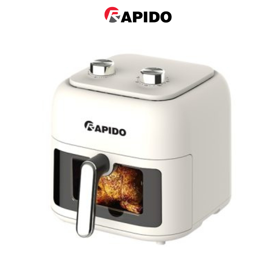 Nồi chiên không dầu Rapido RAF 7.0M3, dung tích 7 lít, công suất 1700W, nhỏ gọn, bảo hành 1 năm toàn quốc - Hàng chính hãng