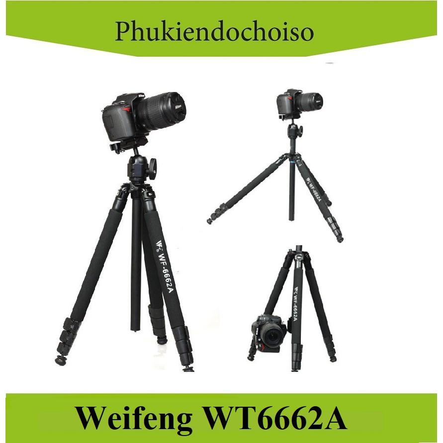 Chân máy ảnh Weifeng wf-6662A - Hàng Chính hãng
