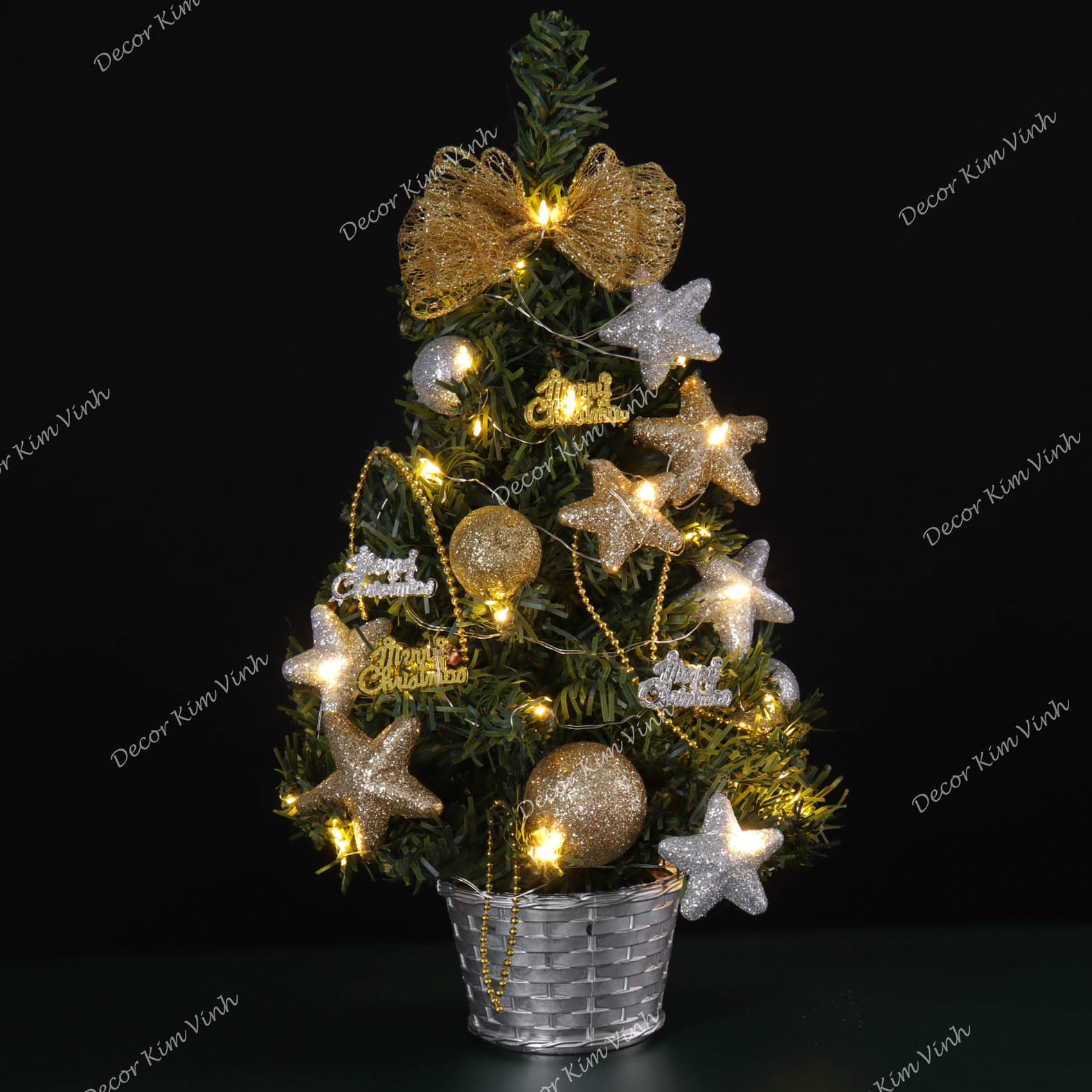 Cây Thông Nhí 3TN08 Cây Thông 30cm Trang Trí Giáng Sinh Cây Thông Noel