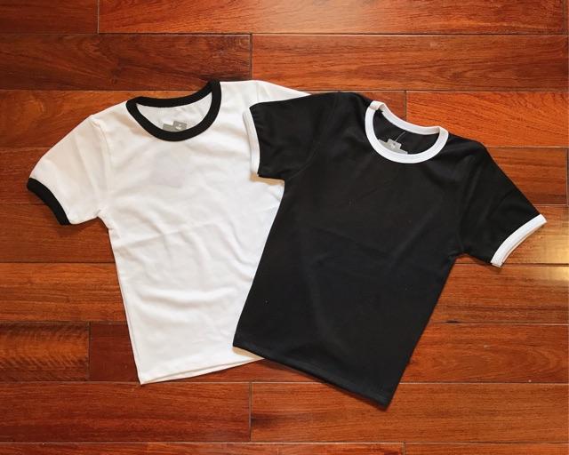 Áo Thun Croptop Nữ Body Viền