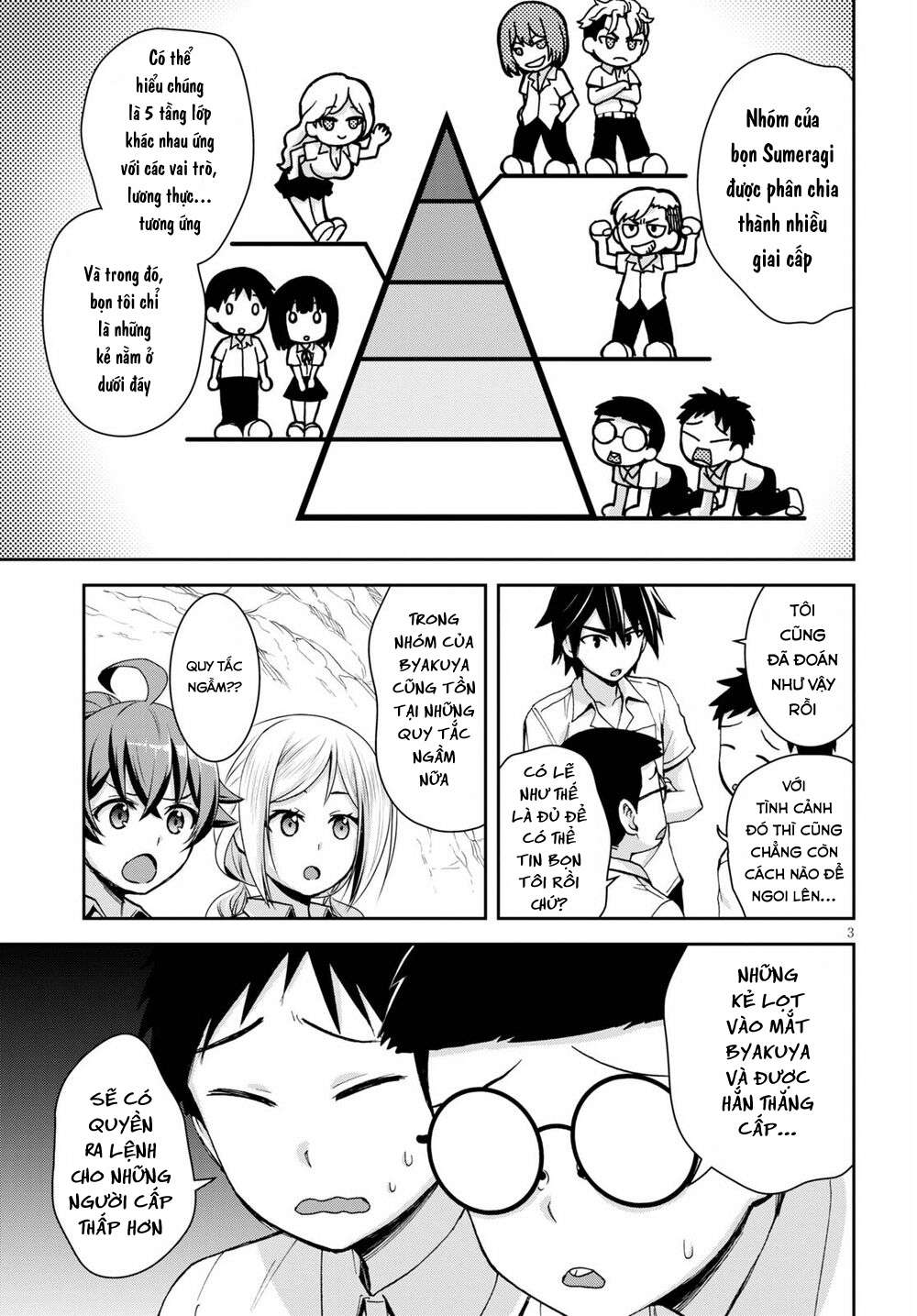 isekai yurutto survival seikatsu: gakkou no minna to isekai no mujintou ni tenishitakedo ore dake chapter 12 3