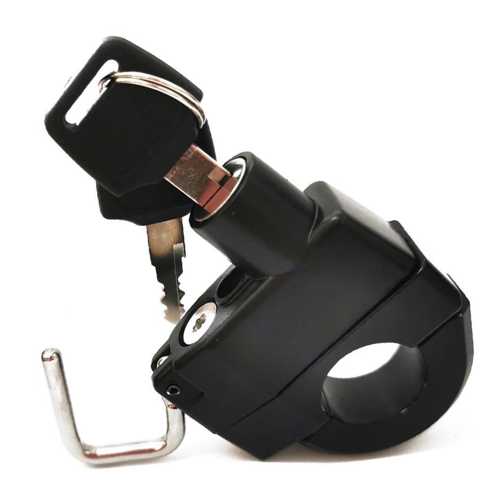 Scooters Motorcycle  Lock for 22-26mm Handlebar  Durable