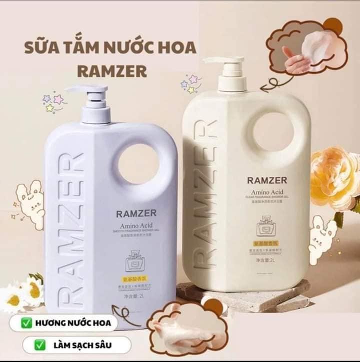 Sữa Tắm Ramzer 1L - 2 mùi