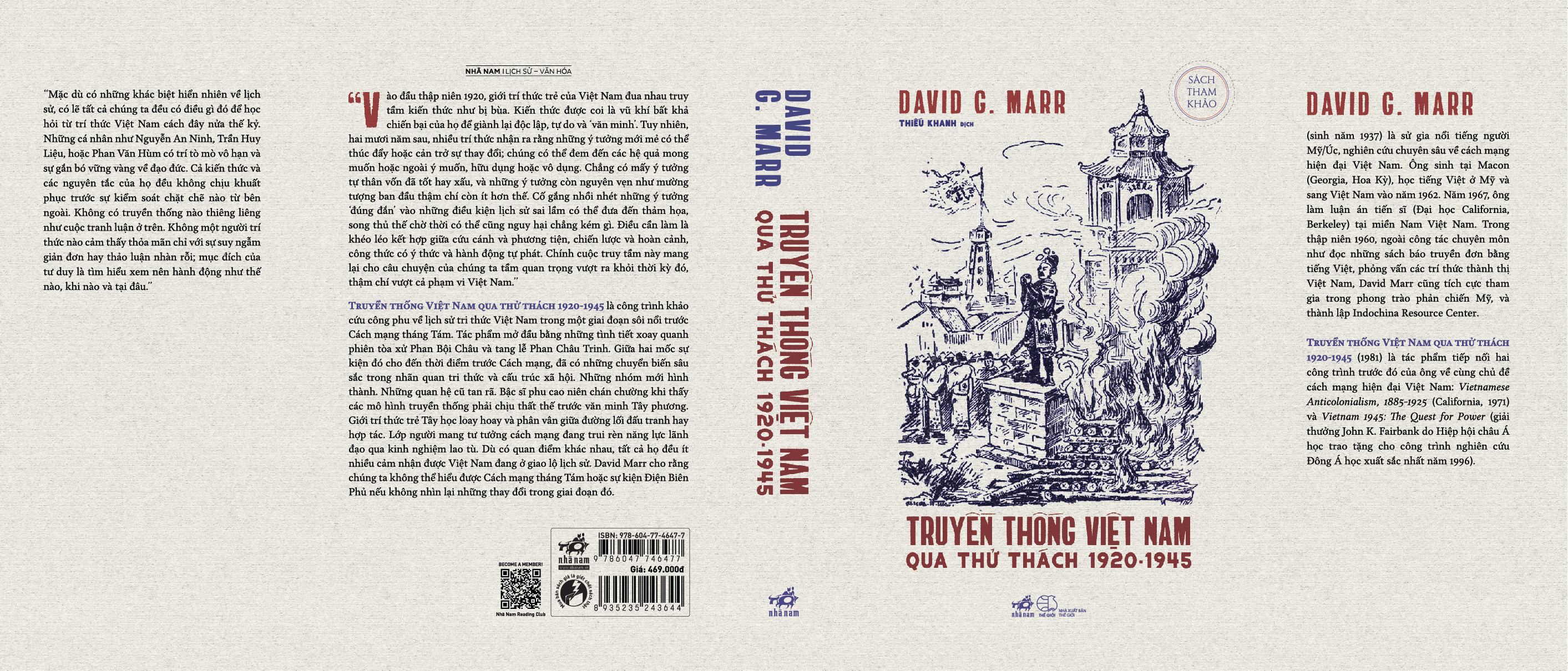 Sách - Truyền thống Việt Nam qua thử thách 1920 - 1945 (David G.Marr) (Nhã Nam Official)