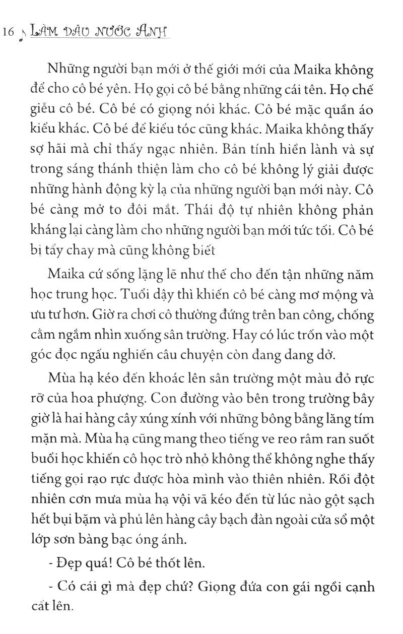Làm Dâu Nước Anh (Tự Truyện)