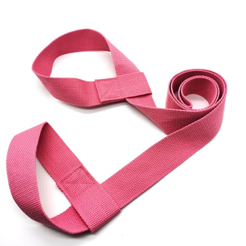 2022 Màu sắc rắn Yoga Mat Dây đeo dây đeo đàn hồi dây đàn hồi dây đeo dây đeo dây đeo bằng dây đeo bằng dây đeo bằng dây đeo yoga yoga-Cotton-Cotton Color: Light Grey