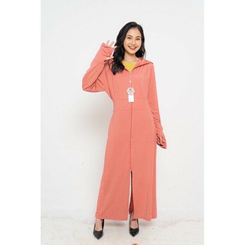 Áo chống nắng 2 lớp toàn thân vải thun hạt xoàn