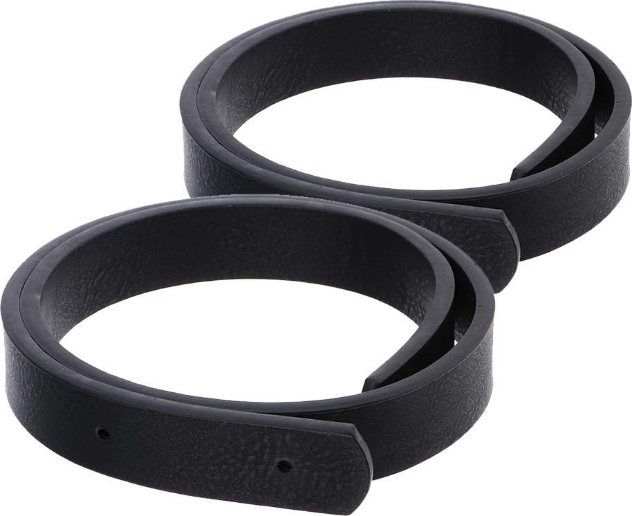 2 Khúc Có Thể Tháo Rời Thay Thế Đen Túi Xách Tay Cầm Dây Lưng Tự Làm Phụ Kiện