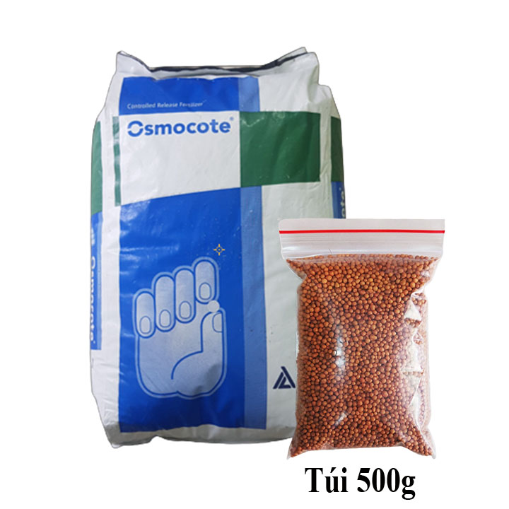 Phân tan chậm hạt vàng Oscomote 14-14-14 nhập khẩu Mỹ giúp cây hấp thu dinh dưỡng cho mọi giai đoạn phát triển của cây, chuyên dùng cho mọi loại cây - túi 500g