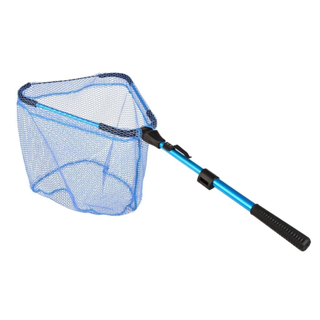 Collapsible Fly Fishing Landing Net Bass Trout Net Foldable Fishing Net