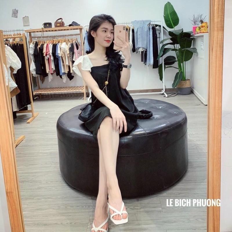 VÁY XOÈ TAY CÁNH TIÊN TRẮNG