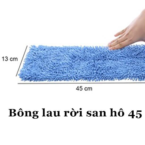 Bông lau san hô, bông lau nhà thay thế cây lau san hô 360 hình chữ nhật thấm hút cực tốt loại bông lau công nghiêp 45 cm