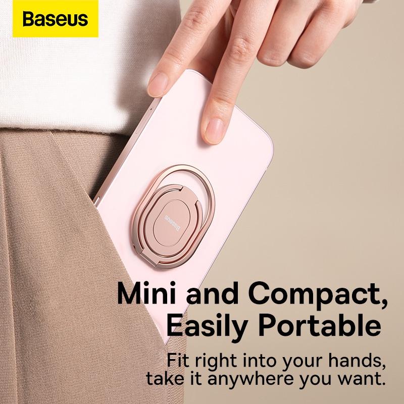 Đế giữ điện thoại gắn mặt sau điện thoại Baseus Rails Phone Ring Stand/Holder (Hàng chính hãng