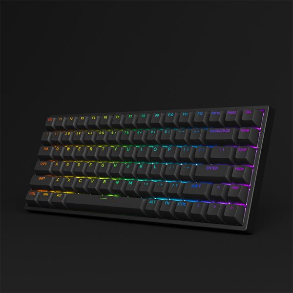 Bàn phím cơ AKKO 3084 v2 RGB – Black/White - Hàng chính hãng