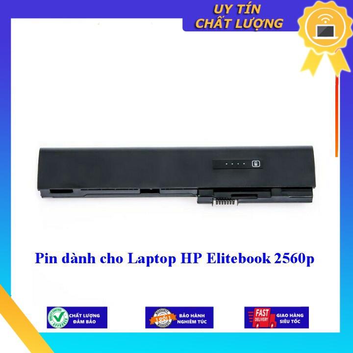Pin dùng cho Laptop HP Elitebook 2560p - Hàng Nhập Khẩu MIBAT439