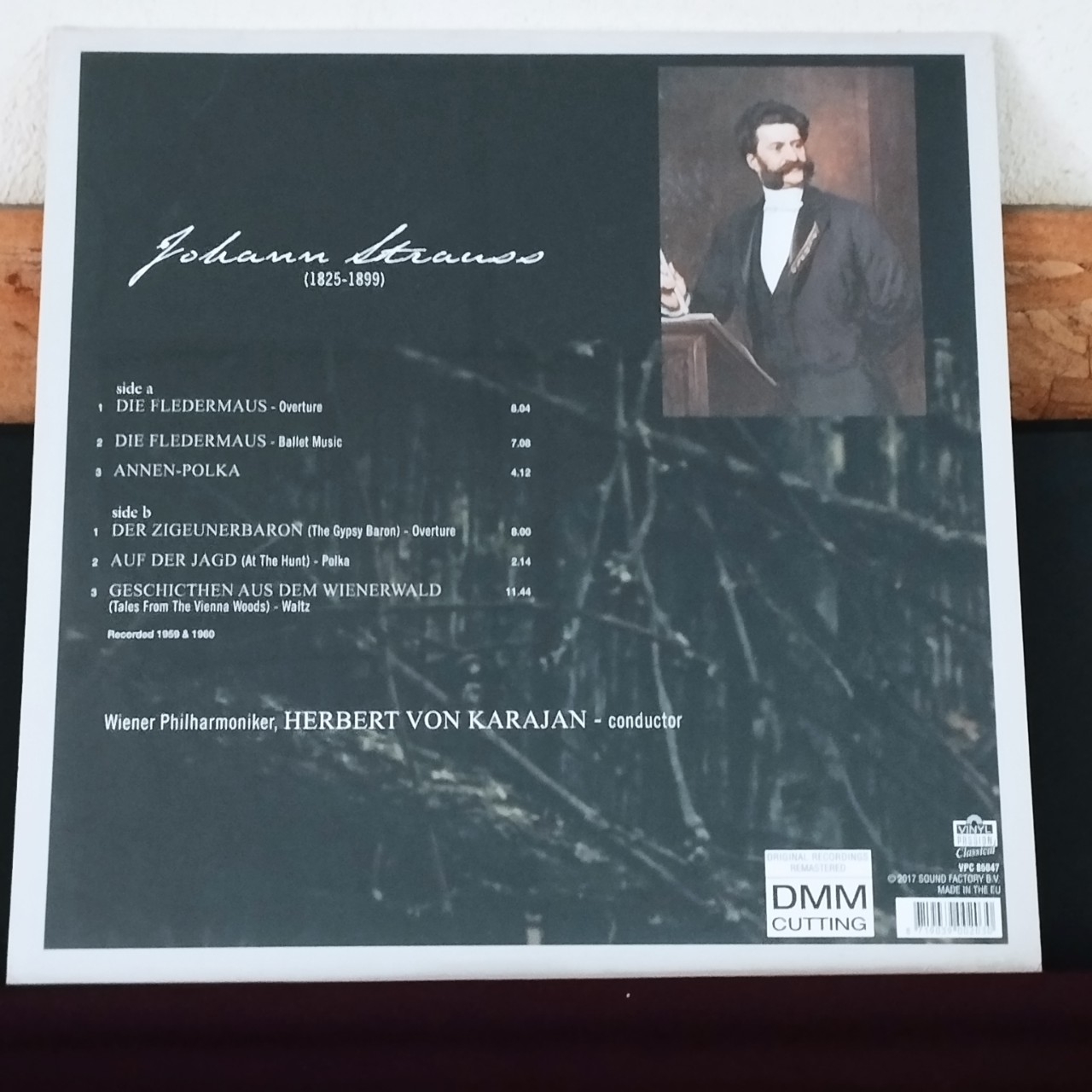 Đĩa than - LP - Johann Strauss - Die Fledermaus - New vinyl record