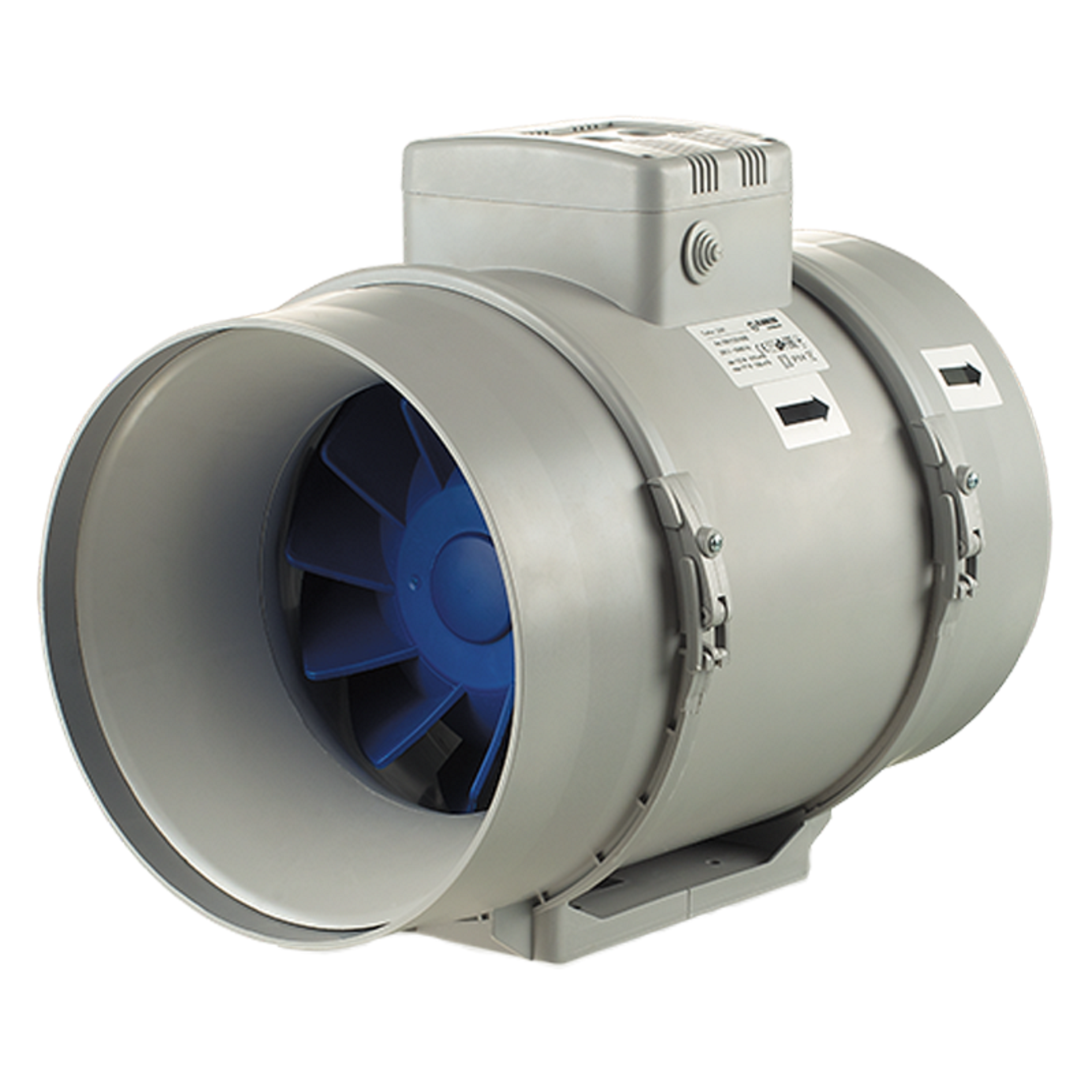 Quạt hỗn hợp gắn ống tròn Turbo 250 - Hàng Nhập Khẩu