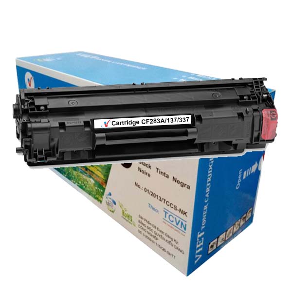 Hình ảnh Hộp mực 83A / Cartridge 137 / 337 Viettoner (Chính hãng) - HP Pro M127FN, M125A - Canon MF211, MF212W, MF221D, MF215, MF217W, 151DW, MF240, MF241D, MF226DN