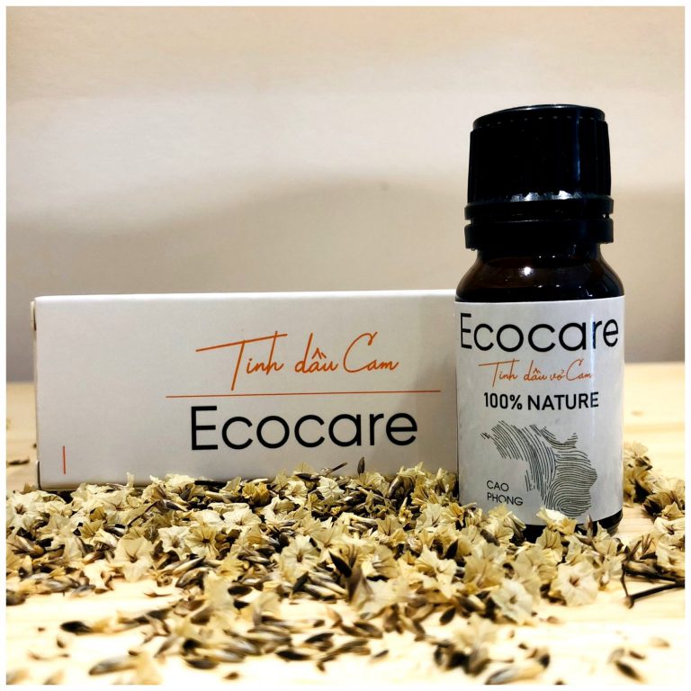 Tinh Dầu Vỏ Cam EcoCare 10ml - Tặng nến xông tinh dầu